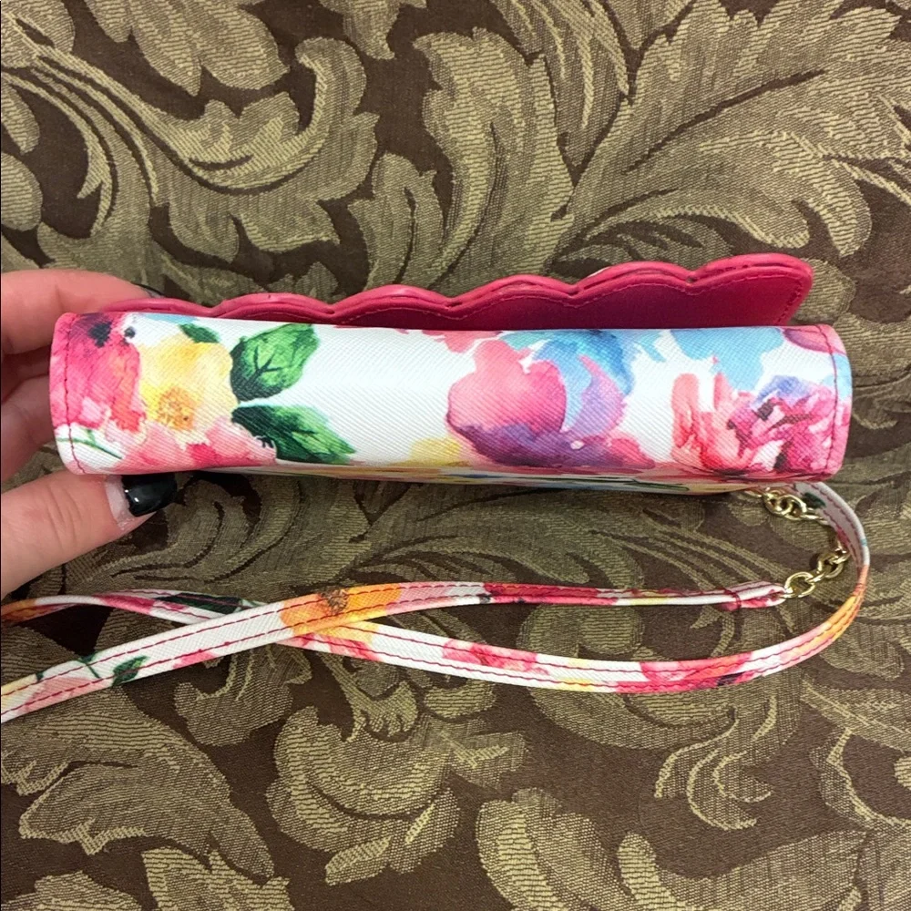 Vibrant Floral Crossbody Bag